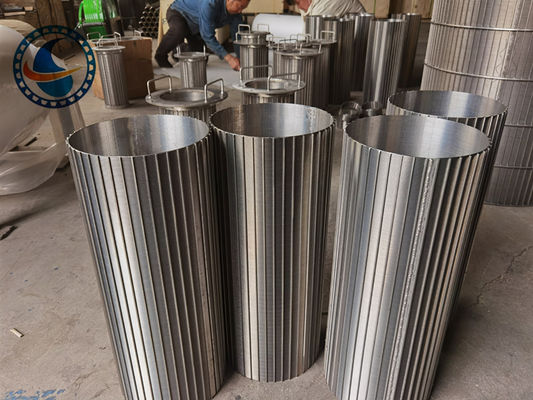 Stainless Steel 304 Reverse Wedge Type Screen Tube 600mm Length For Oil Gas
