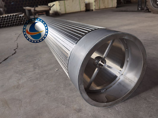 Stainless Steel 316L Vee Shaped Wire Wedge Wire Screen Pipe