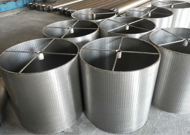 Heat Resistant Rotary Screen Drum , Stainless Steel Wire Strainer Basket