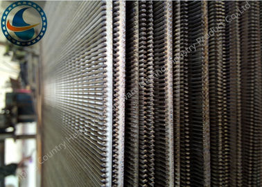 Flat Panel Slotted Wedge Wire Screen Panels Multi Functional OEM / ODM Acceptable