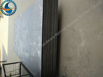 Flat Panel Slotted Wedge Wire Screen Panels Multi Functional OEM / ODM Acceptable