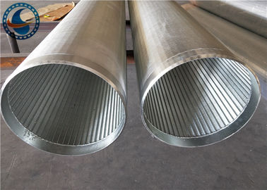 Low Carbon Galvanized Water Wire Screen Non Clogging For Oil Filtration