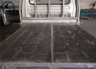 SS 304 Welded Wedge Wire Screen Panels Wear Resistant With High Strength