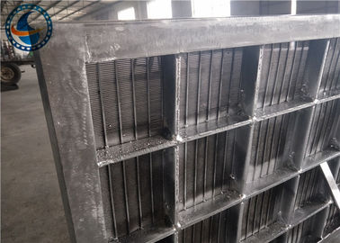 Stainless Steel Wedge Wire Screen Panels , Vee Wire Welded Johnson Screen Mesh