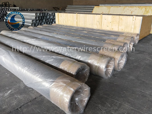273mm Non Magnetic Stainless Steel Vee Shaped Continuous Slot Water Wire Screen