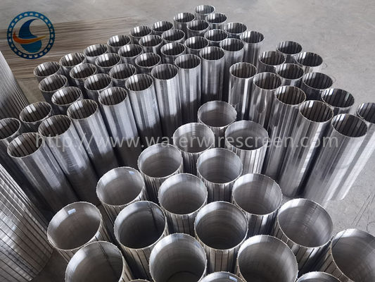 0.08mm Slot Opening Stainless Steel Wedge Wire Screen
