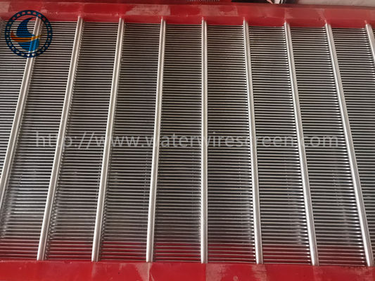 1.7mm Slot Aisi 304 Wedge Wire Panels With Polyurethane Frame