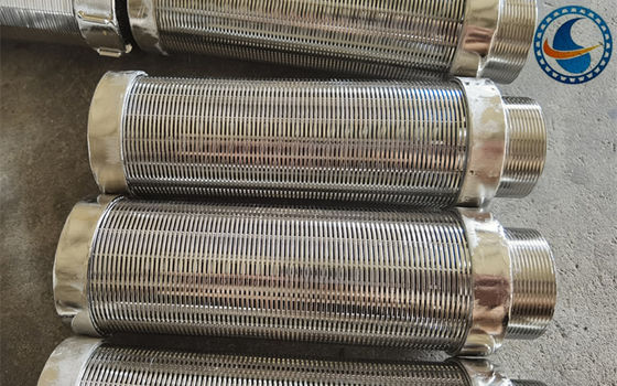 68mm Dia Trapezoid Wedge Wire Screen Basket Strainer For Filter Resin