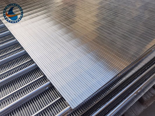 500um Aisi 304 Slot Wedge Wire Screen Panels For Filtration