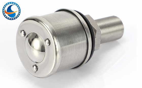 Aisi 304 Filter Dia 53mm Wedge Wire Nozzle For Resin Control