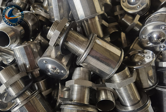 Aisi 304 Filter Dia 53mm Wedge Wire Nozzle For Resin Control