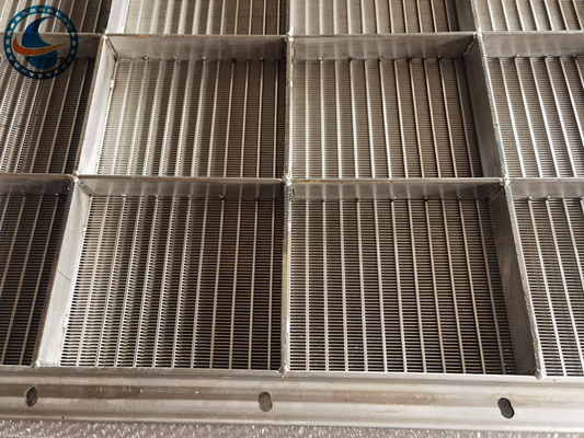Stainless Steel 304 Slot Wedge Wire Screen Panels / Plate