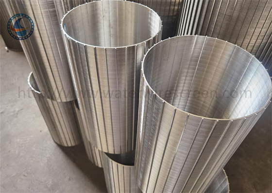 V Shap Wire Wedge Drut nawijany na bęben obrotowy SUS 304 316l