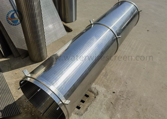 Owinięty drutem ekran ze stali nierdzewnej przeciwkwasowej Gniazdo 20 3 * 4,6 mm