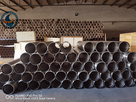 SS304 Rod Based Johnson Type Well Screen 70 Bar Wytrzymałość na upadek