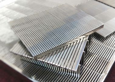 Johnson Slot Sieve Wedge Wire Screen Panele Płyta ze stali nierdzewnej do filtracji pulpy
