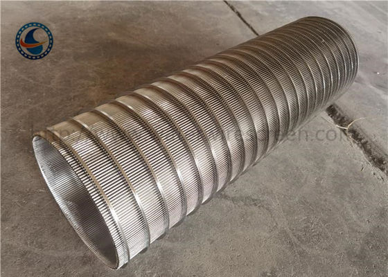Cylindryczny ekran z drutu spawanego Ss304 316l