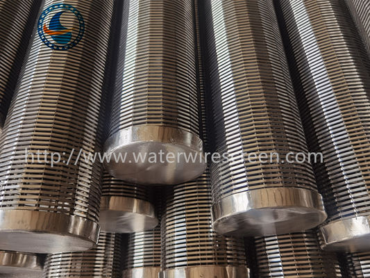 Dostosowane 20-200 mikronów Johnson Wedge Wire Screens Stal nierdzewna