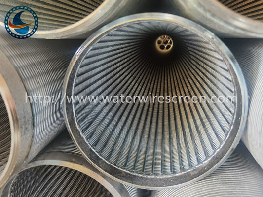 1,0 mm Szczelina owinięta Johnson Wedge Wire Screen Sitko Filtr piaskowy