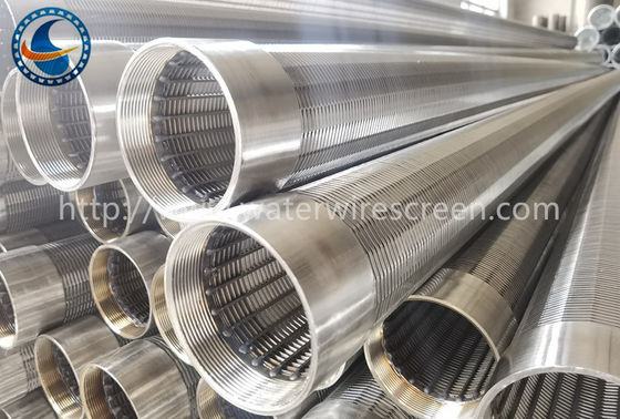 Johnson Wire Wrapping 304 Ekrany kontroli piasku ze stali nierdzewnej o długości 2900 mm