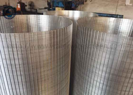Szczelinowy filtr Johnson Screen 304 Wedge Wire Screen do filtracji