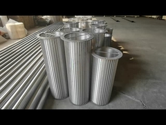 Skuteczny ekran szczelinowy ze stali nierdzewnej z pełnym spawaniem w warunkach pracy pod wysokim ciśnieniem