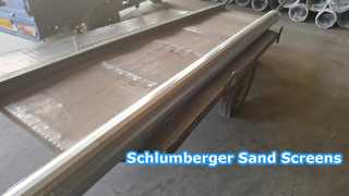 SS304 OD 4-1/2 "Sita piaskowe Schlumberger Ekran owinięty drutem